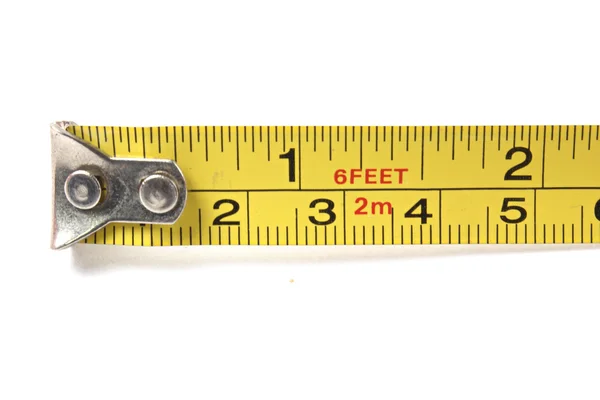 Measuring tape on the floor — Stock Photo, Image