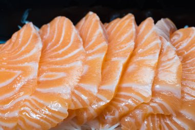 Somon fileto yakın çekim