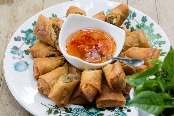 Fried spring roll / por pia tord — Stock Photo, Image