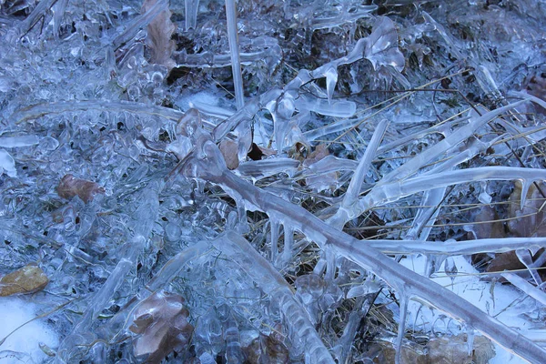 Fondo con trozos de hielo — Foto de Stock