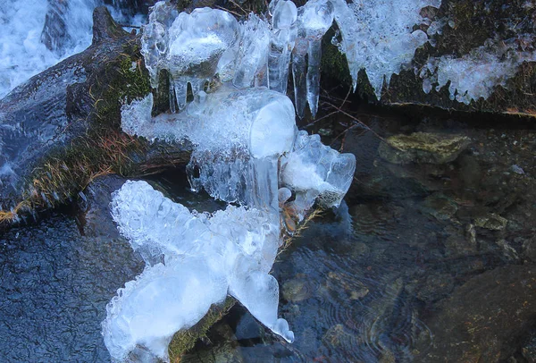 buz formları Nehri üzerinde