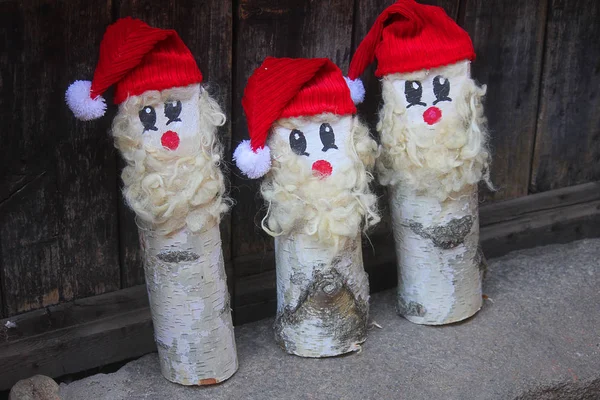 Noel baba çizgili yapılmış