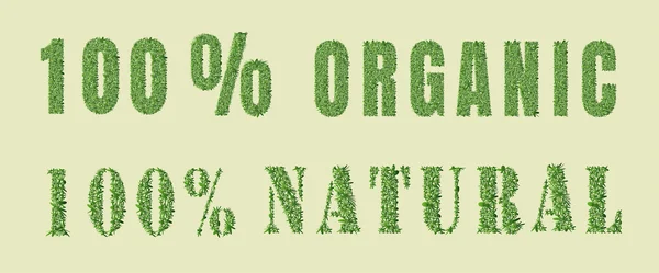 Organic nature design — Stock Vector