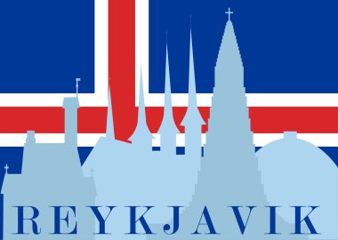 Reykjavik manzaraları