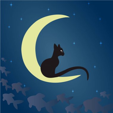 ay kara kedi