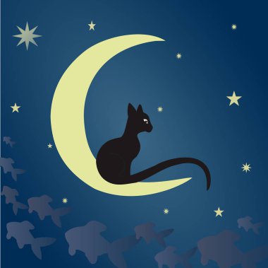 ay kara kedi