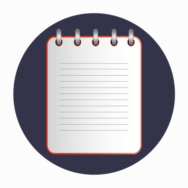 Kırmızı ayırma not etmek üstünde yüzük