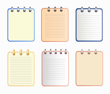 Simgesi defter içinde altı değişik.