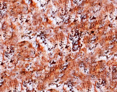 Zaman ve korozyon tuğla tarafından tahrip.