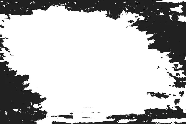 Pintura negra sobre fondo blanco . — Archivo Imágenes Vectoriales