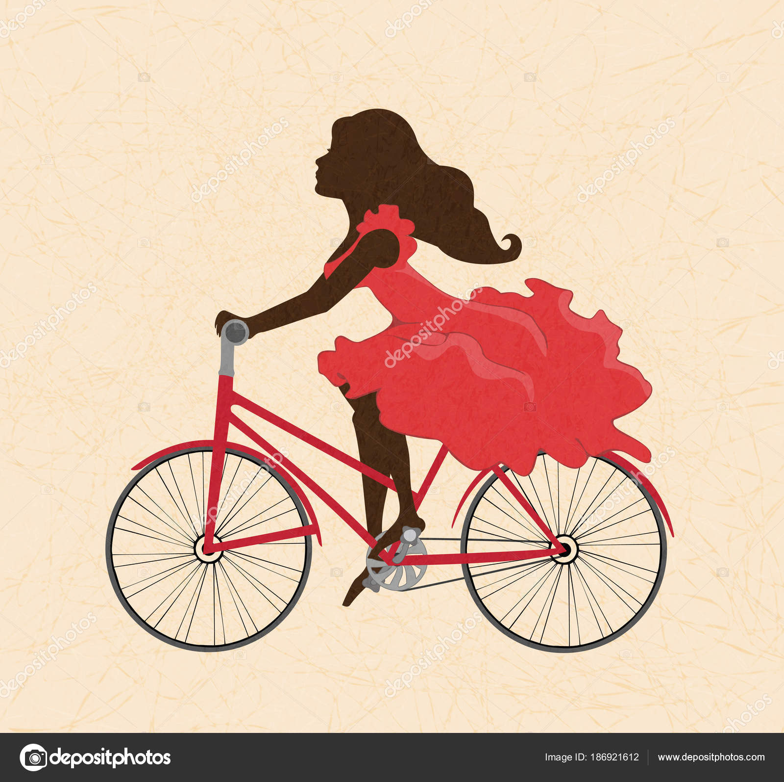 yellow and red bike