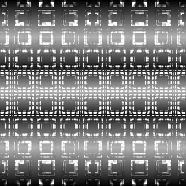 Абстрактный геометрический дизайн фона. Черно-белый бесшовный рисунок. Решетка прямоугольной формы . — стоковый вектор