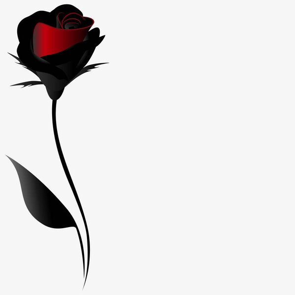 Цветочный фон с розой, элемент дизайна
.