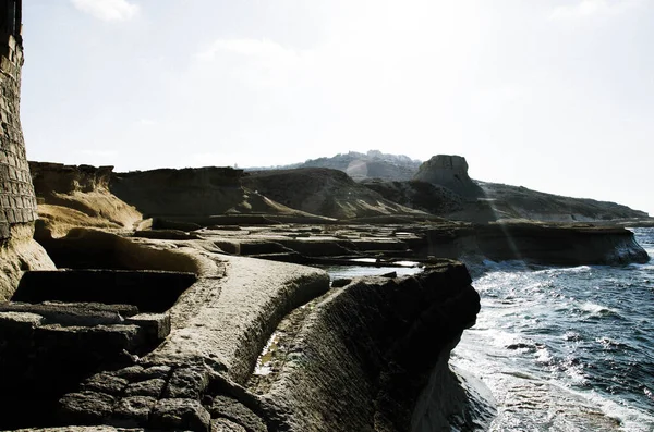 Piękne Widoki Wyspy Gozo Maltese — Zdjęcie stockowe