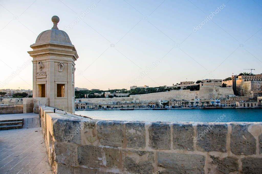 Gardjola Gardens Public Park in Senglea