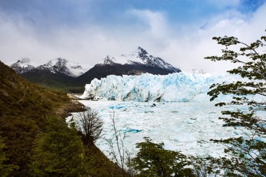 Perito Moreno Buzulu Patagonia, Arjantin, Güney Amerika
