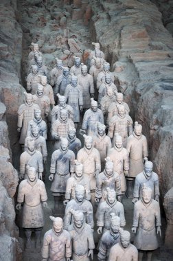 Ordu Terracotta Xian, Shanxi yakınındaki