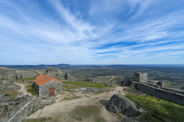 Monsanto tarihi köy Monsanto kalede (Castelo de Monsanto) — Stok fotoğraf