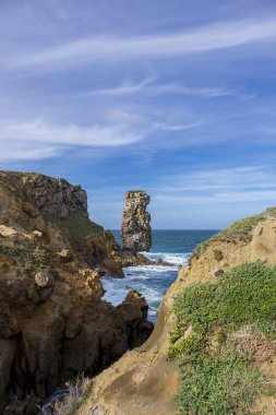 Peniche Portekiz Papoa noktada manzara