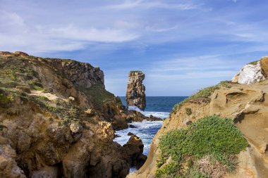 Peniche Portekiz Papoa noktada manzara