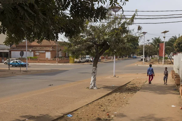 Bissau Republiek Guinee Bissau Januari 2018 Street Scene Stad Van — Stockfoto