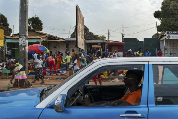 Bissau Republiek Guinee Bissau Januari 2018 Street Scene Stad Van — Stockfoto