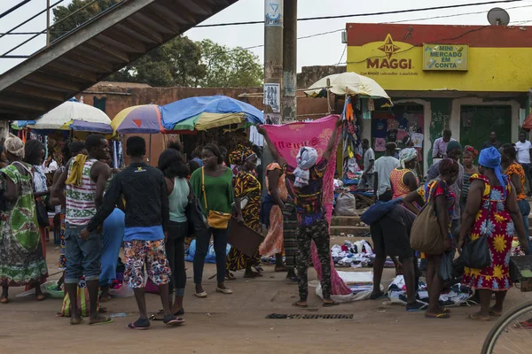 Bissau Republik Guinea Bissau Januar 2018 Straßenszene Der Stadt Bissau — Stockfoto