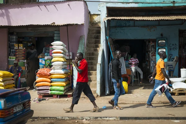 Bissau Republiek Guinee Bissau Januari 2018 Street Scene Stad Van — Stockfoto