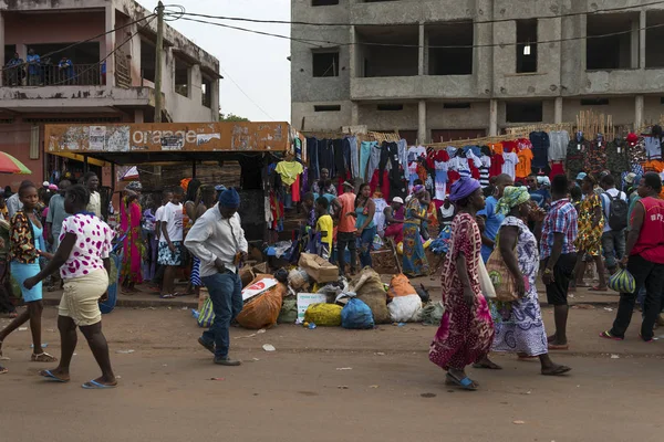 Bissau Republik Guinea Bissau Januar 2018 Straßenszene Der Stadt Bissau — Stockfoto