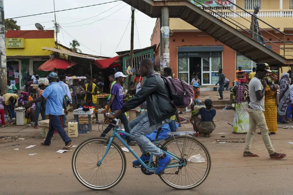 Bissau Republik Guinea Bissau Januar 2018 Straßenszene Der Stadt Bissau — Stockfoto
