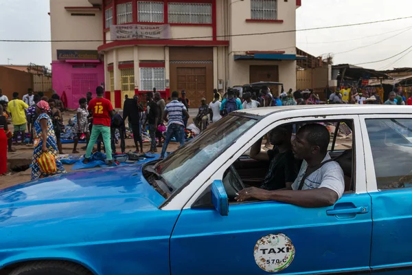 Bissau Republiek Guinee Bissau Januari 2018 Street Scene Stad Van — Stockfoto