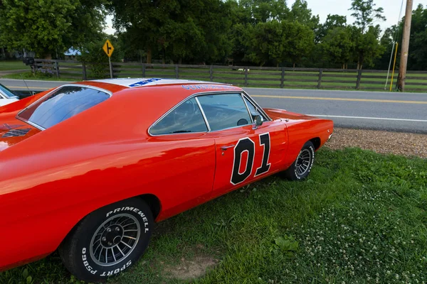 Tennessee Usa Juni 2014 Detalj Kopia General Lee Charger Från — Stockfoto