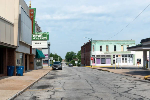 미주리주 카르타고 2014 미주리주 카르타고 시의한 거리의 — 스톡 사진