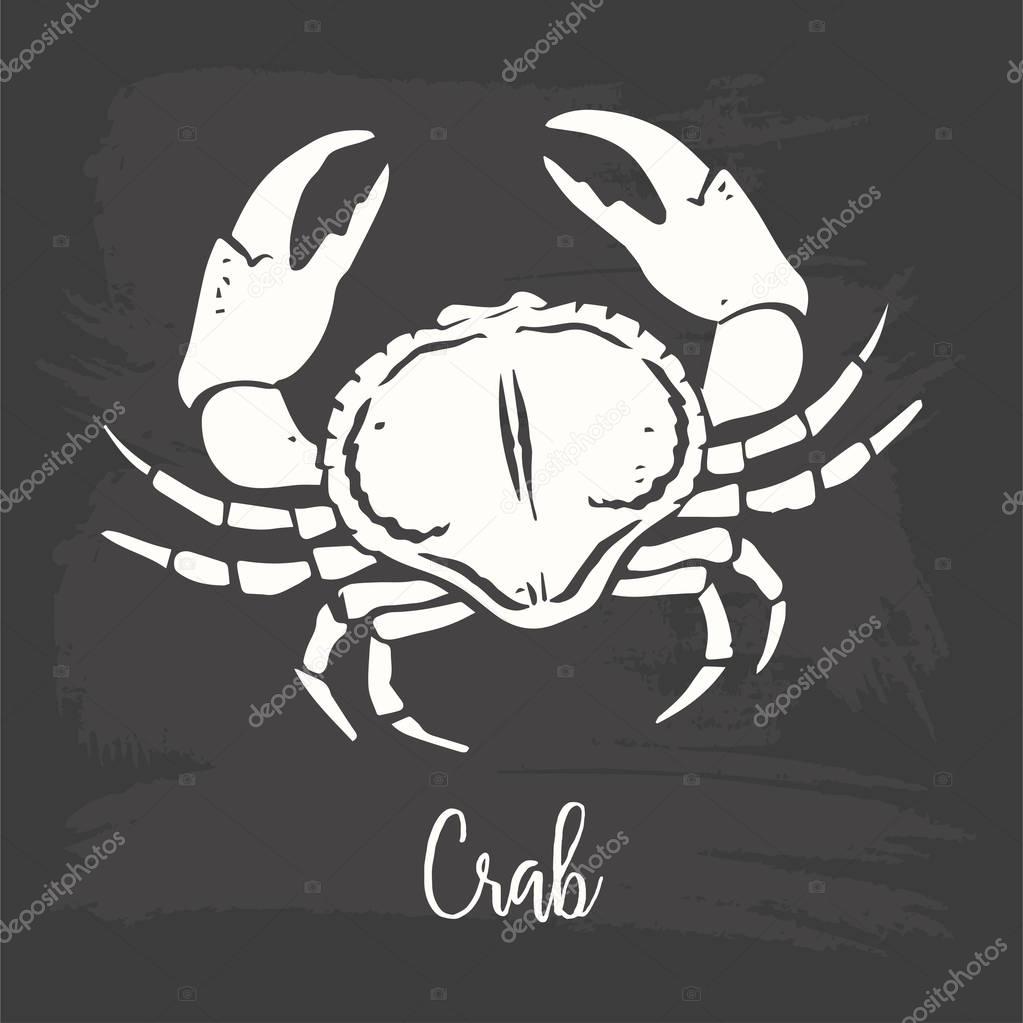 set of crab logo