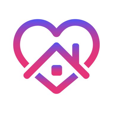 Ev sembolünde kal. Pandemik koronavirüs salgını önleme kampanyası.