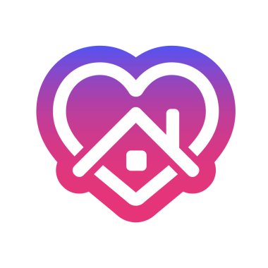 Ev sembolünde kal. Pandemik koronavirüs salgını önleme kampanyası.