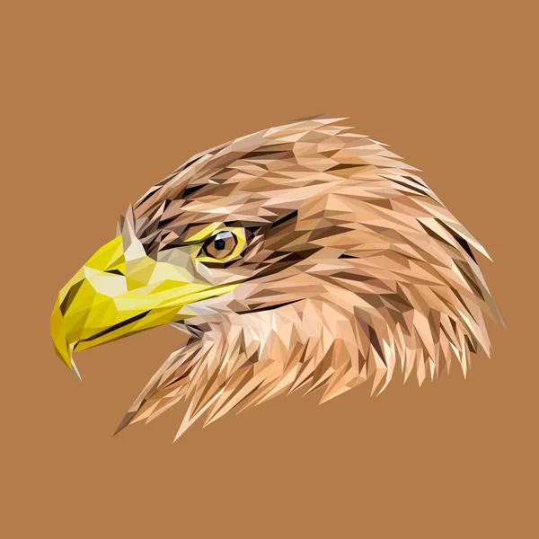 Design of eagle head — Stock Vector