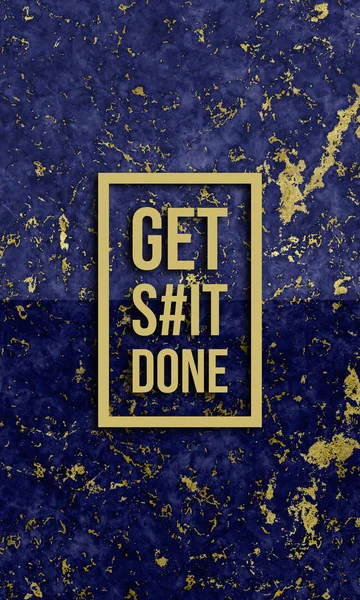 Get shit done — Stock Photo, Image