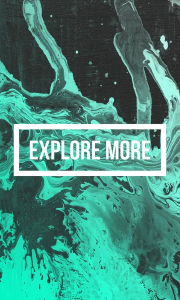 Explore mais, motivação — Fotografia de Stock