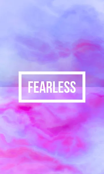 Fearless, brave concept — Stock Photo, Image