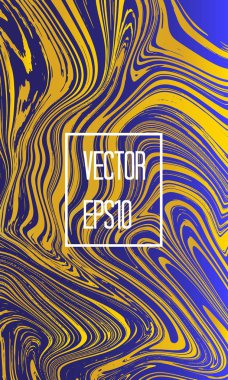 Sıvı hatları ile soyut kartı. 