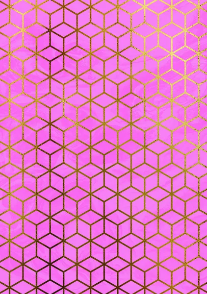 Текстура розовых кубиков — стоковое фото