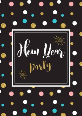 Yeni yıl partisi daveti.