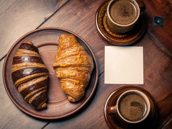 Coffee breakfast — Stock Photo, Image