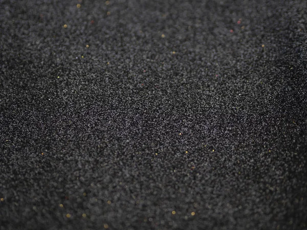 Tekstura genialnej czarnej pianki z brokatem i efektem metalicznym dla kreatywnego tła promocyjnego — Zdjęcie stockowe