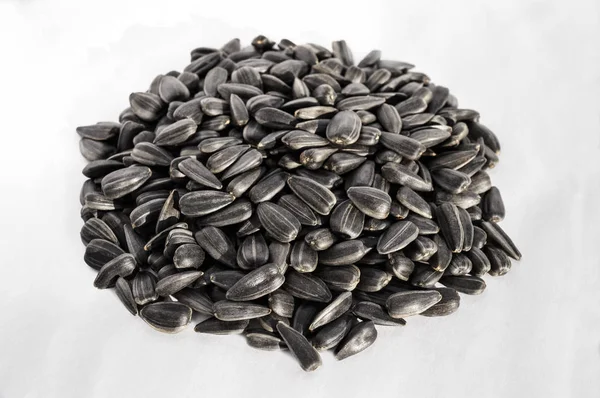 Slunečnicová semena ve skořápce — Stock fotografie