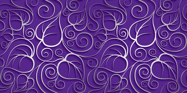 seamless abstract floral texture