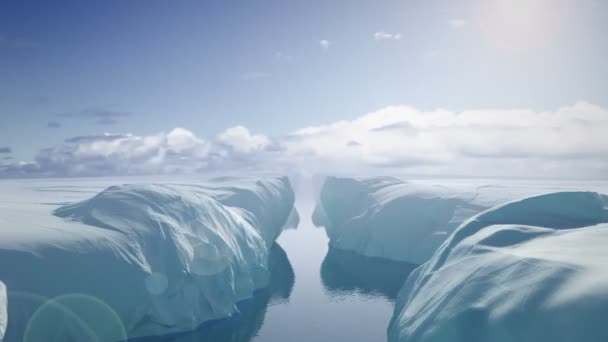 Між льодовиками — стокове відео