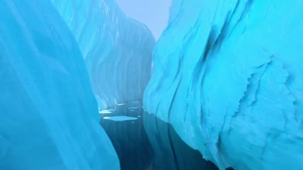 Gletscher, nahtlose Schleife. — Stockvideo