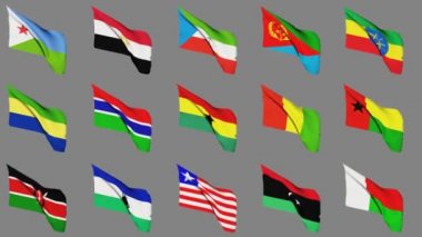 Afrika Bayrakları Bölüm 4 Kusursuz Döngü, Matte Kanalı
